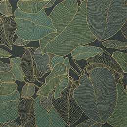 Lunch-Servietten Art Nouveau green