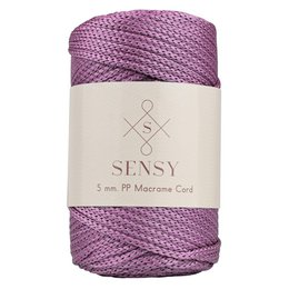 Cordoncino macramè Sensy Premium da 5 mm - 104 iarde, 100% poliestere