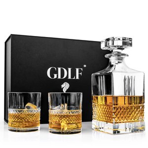 Whiskey Decanter Set Superior In Gift Box