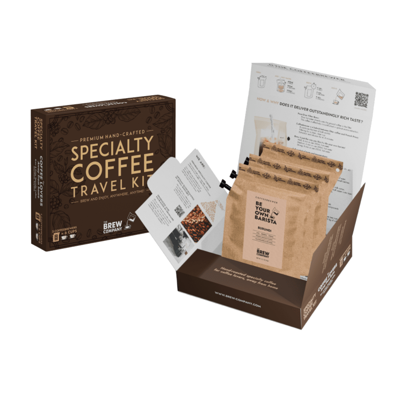 Specialty Coffee Travel Kit 3 pcs Gift Box