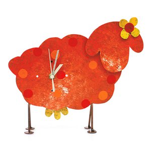 Standuhr Schaf