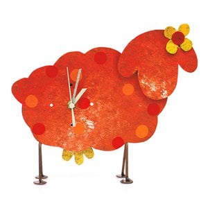 Standuhr Schaf