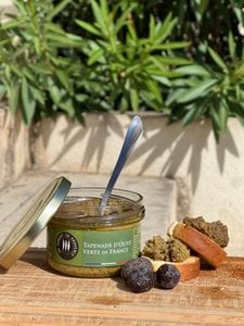 Ambachtelijke groene olijventapenade: de essentie van de Provence in 90g 🌿