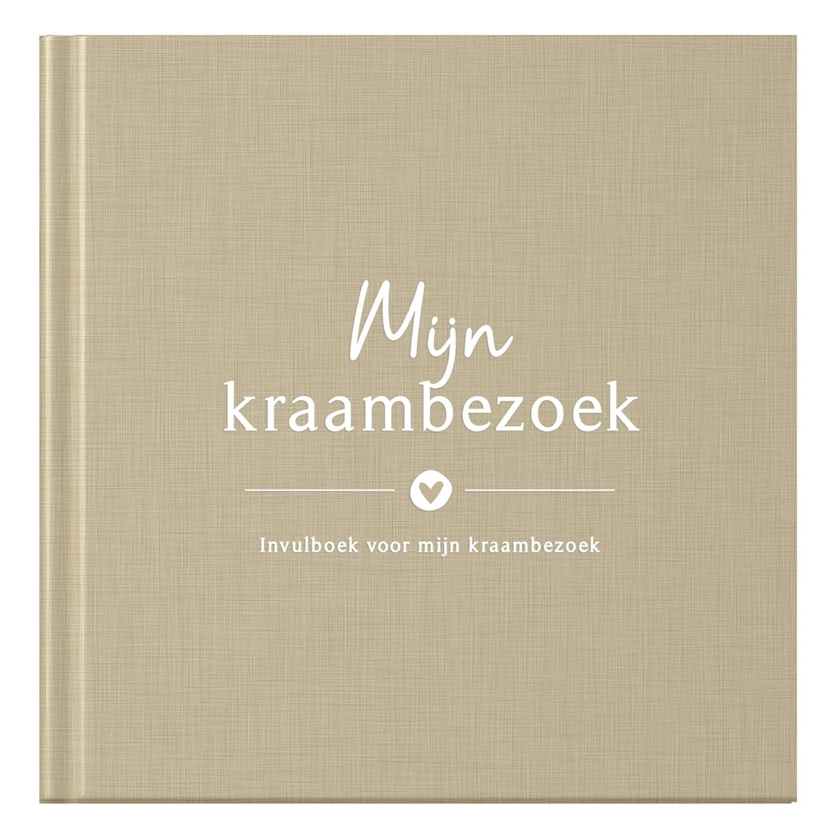 Fyllbooks My maternity visit book - Linen Taupe