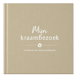 Fyllbooks My maternity visit book - Linen Taupe