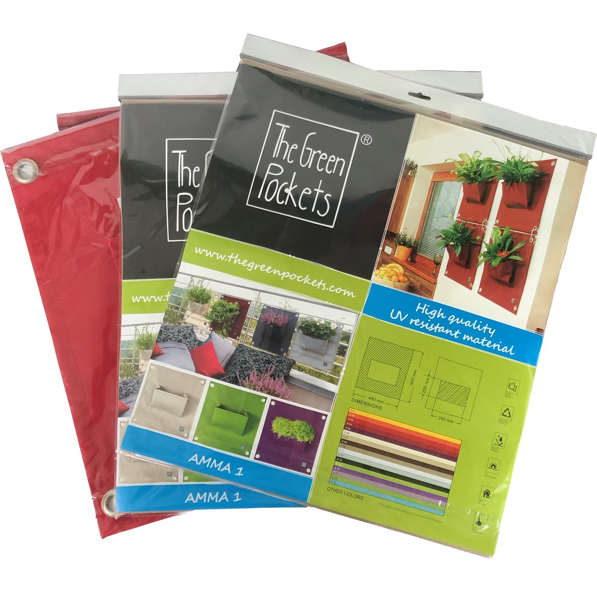 The Green Pockets® AMMA Zwart