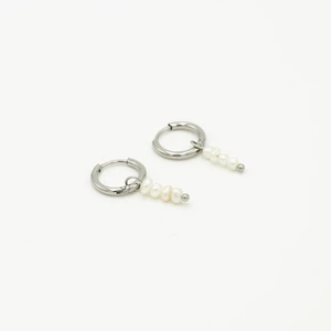 pearl earring JE13094 - SILVER