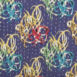 Kantha cushion N°311
