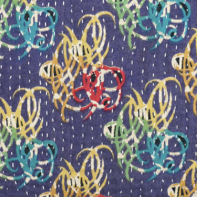 Kantha cushion N°311