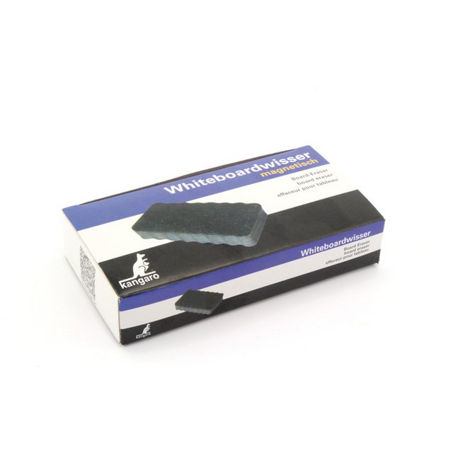 Gomme pour tableau blanc Kangaro magnétique taille 105x55x22mm