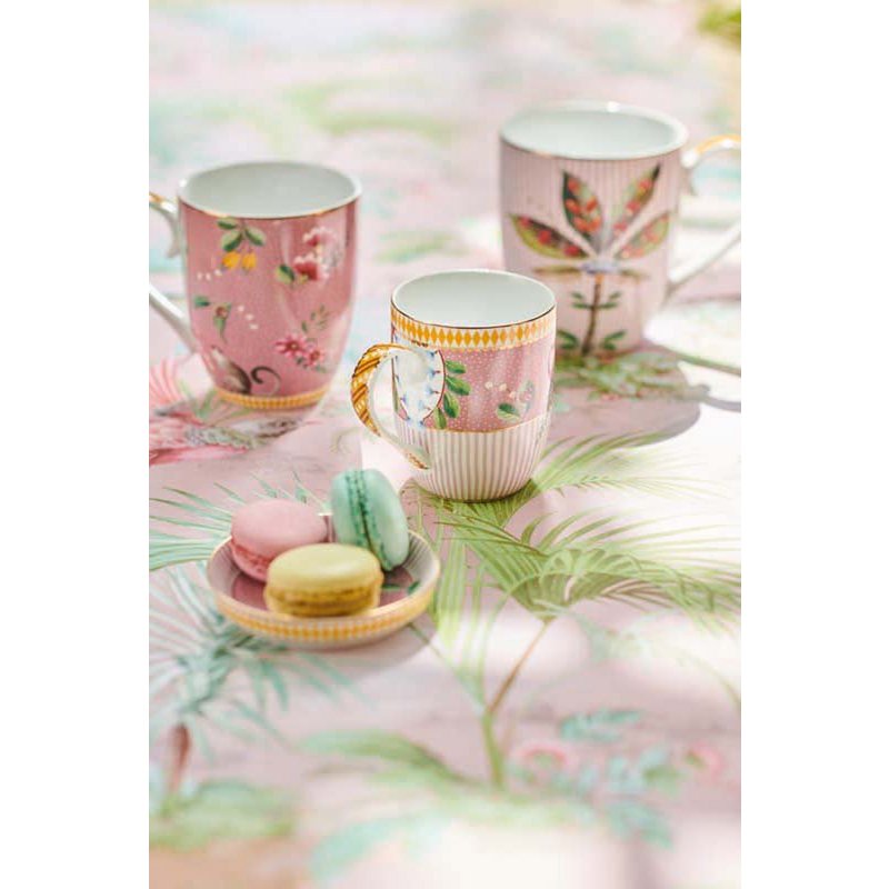 Set/2 Mug Small La Majorelle Pink 145ml