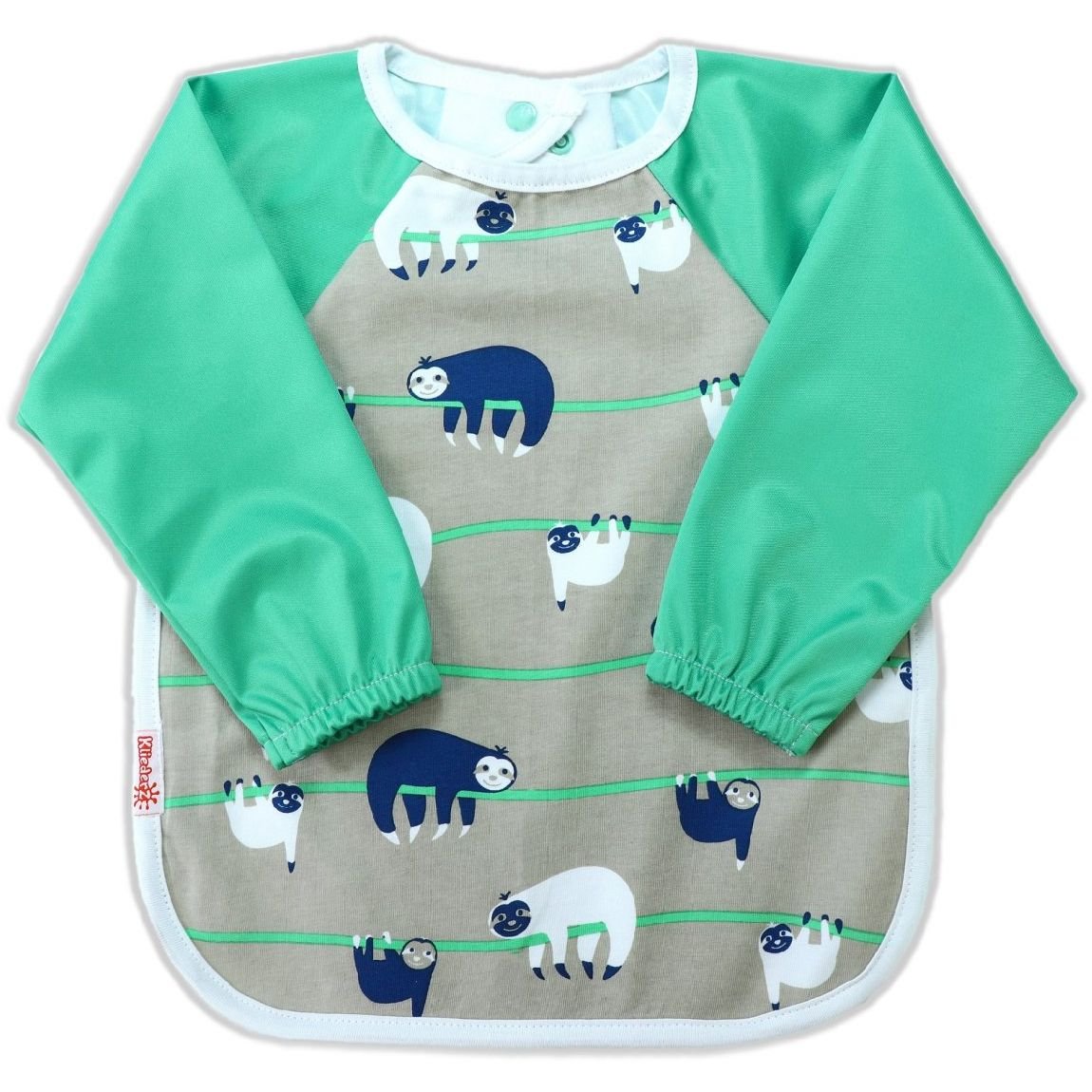 Bavoir manches Lazy Sloths - bavoir bébé / enfant en bas âge