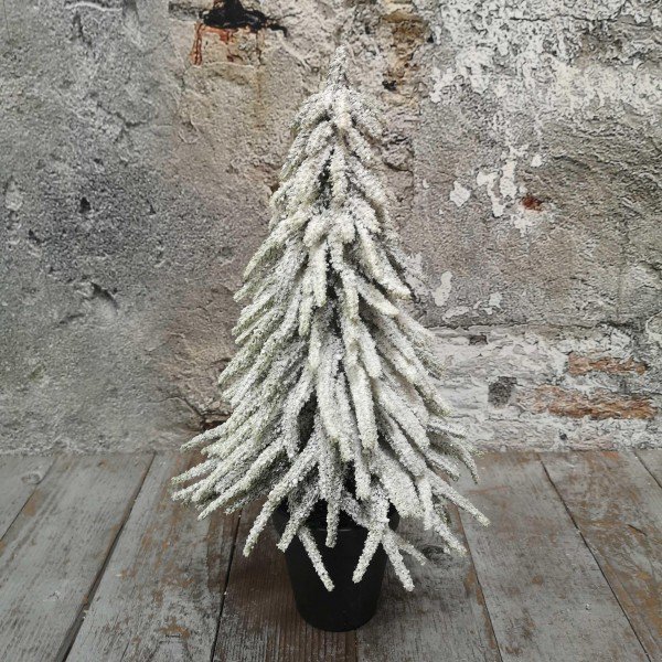 Demu kerstboom in pot snowfinish H39cm (39327)