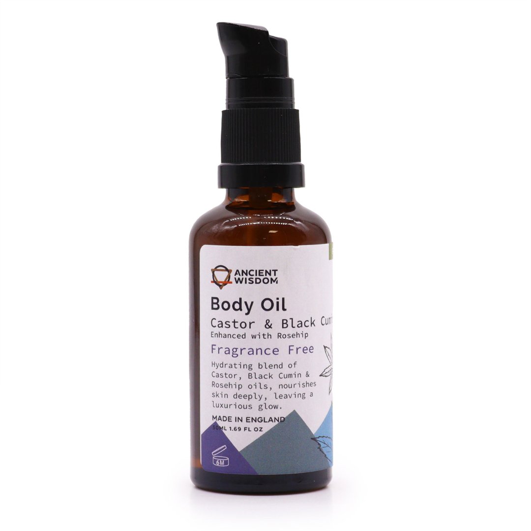 3x Organic Body Oil 50 ml - Rosehip