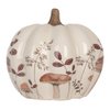 Beeld Pompoen Ø 14x13 cm Beige Keramiek