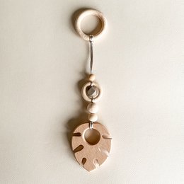Nursery decor / Monsterra - taupe