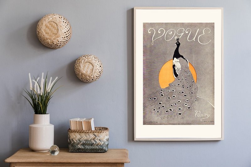 Poster Vogue Magazine - Vintage