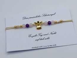 Bracciale Guardian Gemstone con Macramè