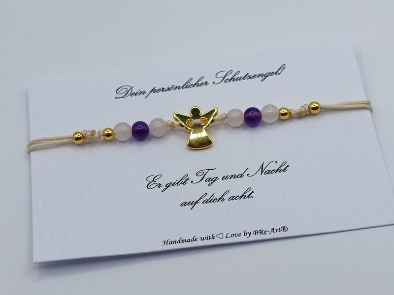 Bracciale Guardian Gemstone con Macramè