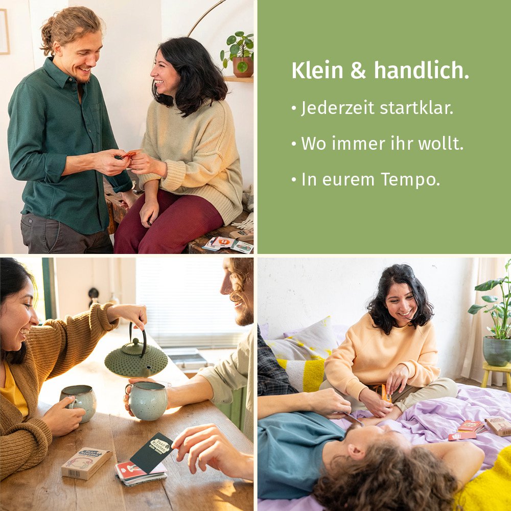 PaarMinuten Gute Laune – Gesprächskartenset für Paare
