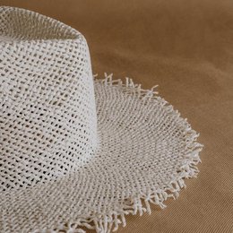 San Pancho · White beach hat