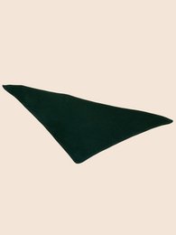 Foulard triangle uni 100% laine mérinos