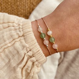Bracelet de pierres précieuses - chère maman