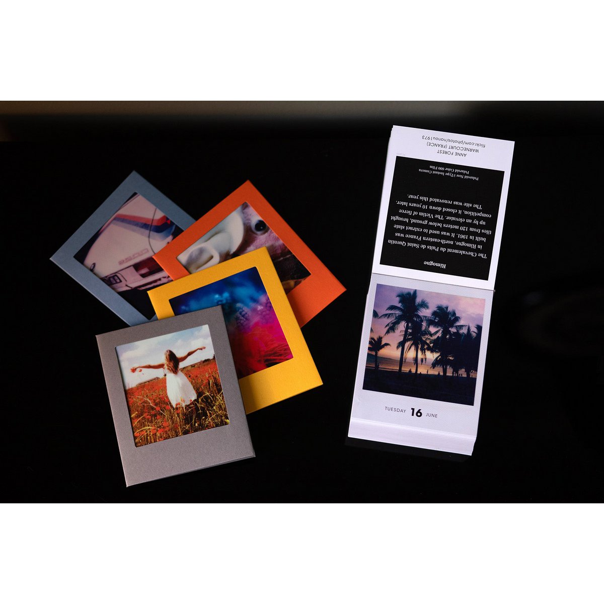 5 x Instant Photocards „Rainbow“