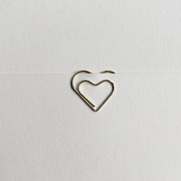 Bracket hartclip Gold Metal Office Clip Paper Bracket (PU = 10 stuks)