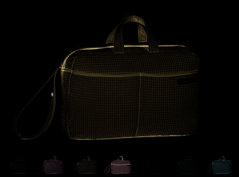 Crossbody barselstaske til barnevogn og hospital. Praktisk og elegant organisatortaske med stor kapacitet. Produkt fremstillet i Spanien.