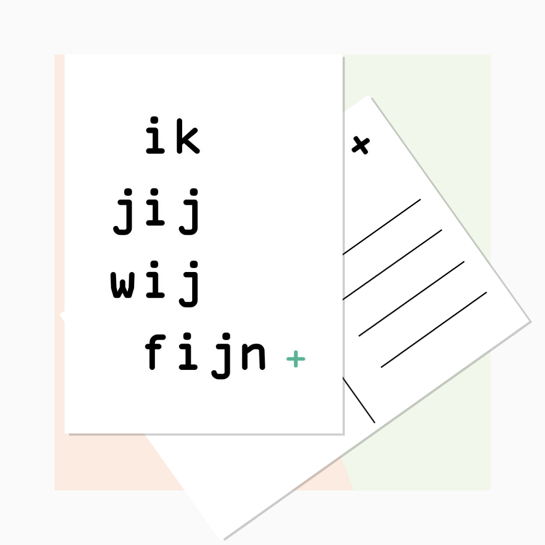 'ik jij wij fijn'