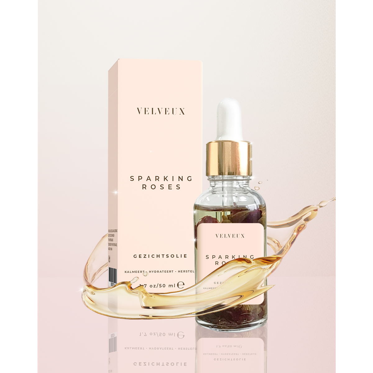 Roses Pétillantes - Huile Visage - 50ML