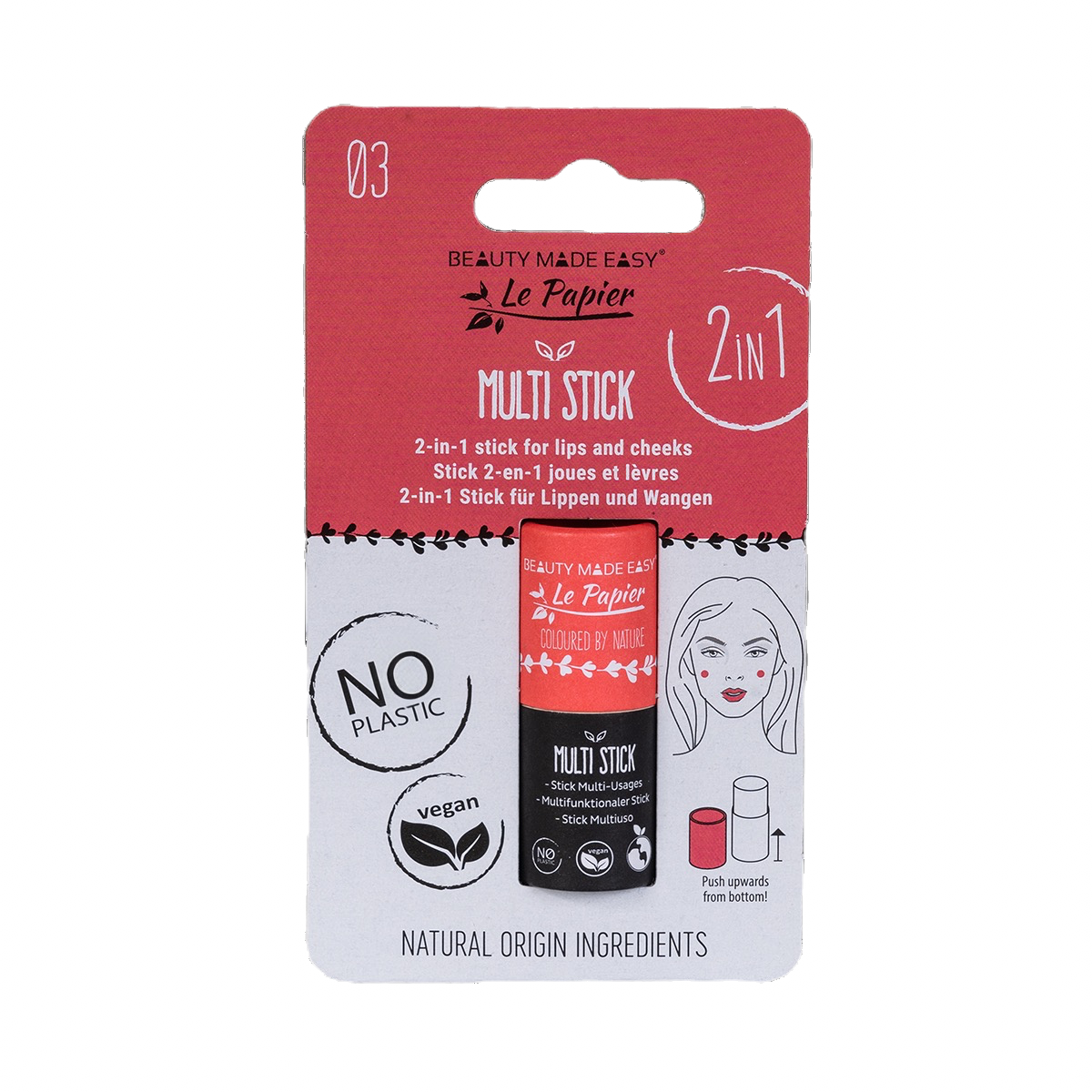 Multi-stick 2-in-1-03 Pink
