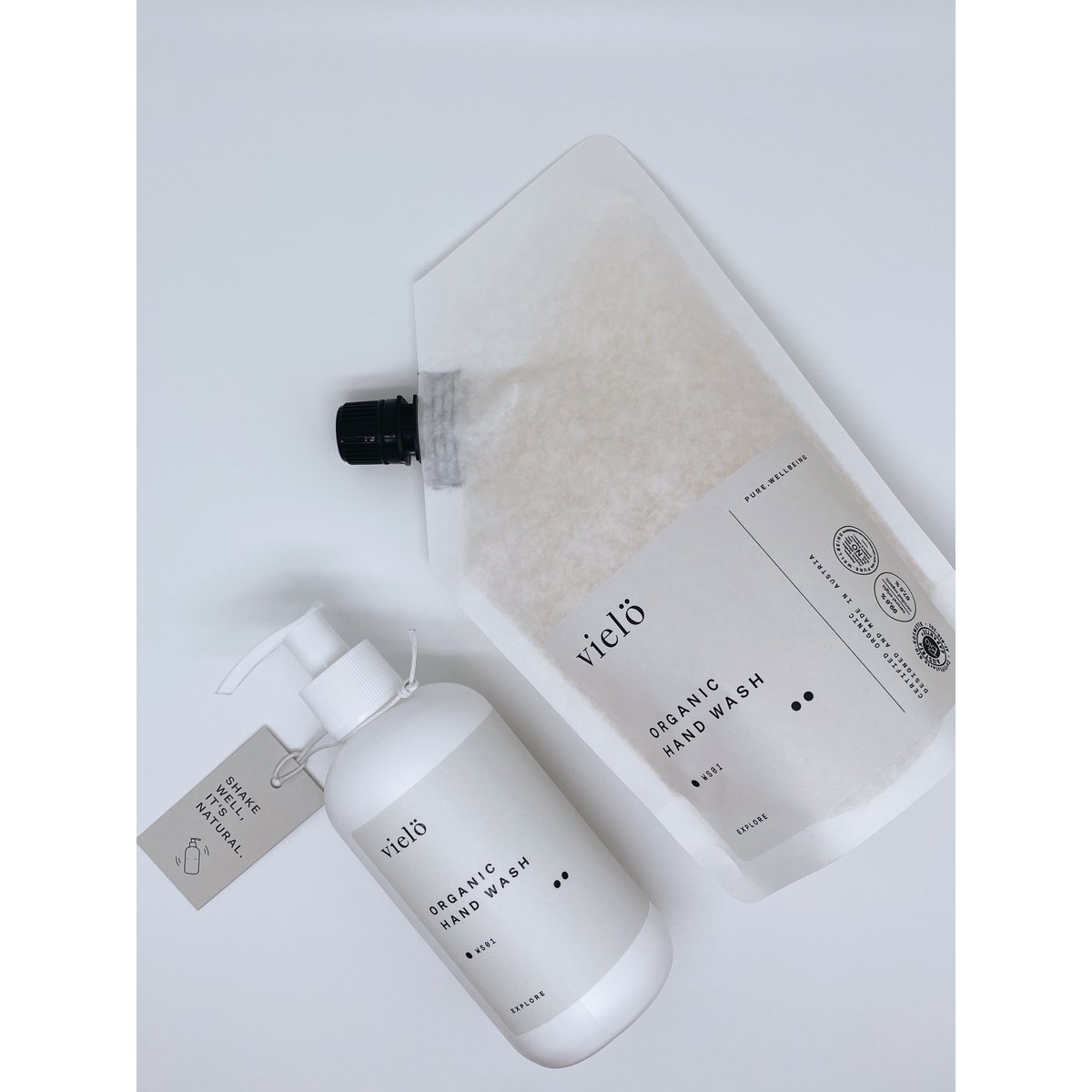 Refill Organic Hand Wash 500ml - Explore