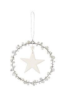 Wreath with star e.g. Ed.