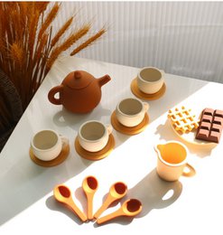 Dinette, service à Thé en Silicone 