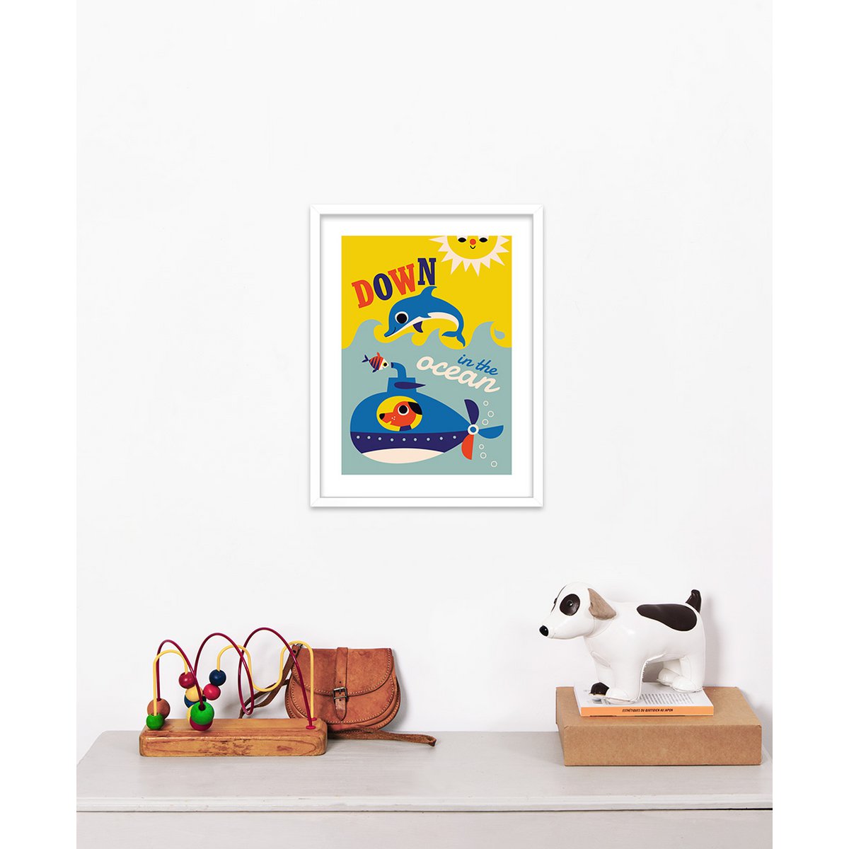 Poster - Unten im Ozean