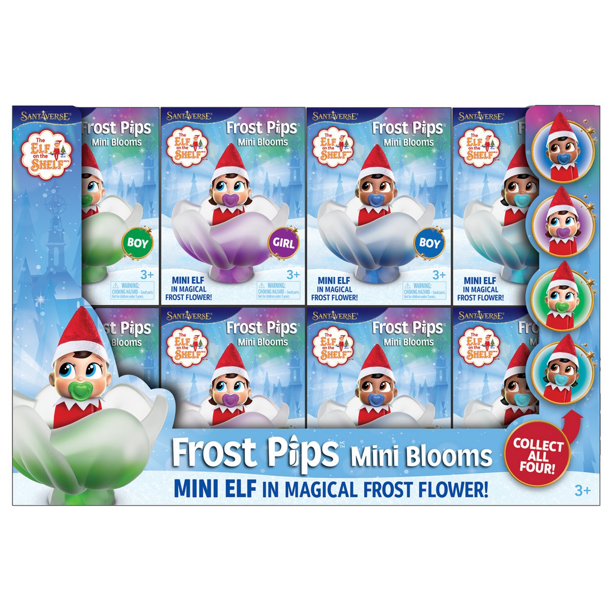 The Elf On The Shelf - Frost Pip In Mini Bloem