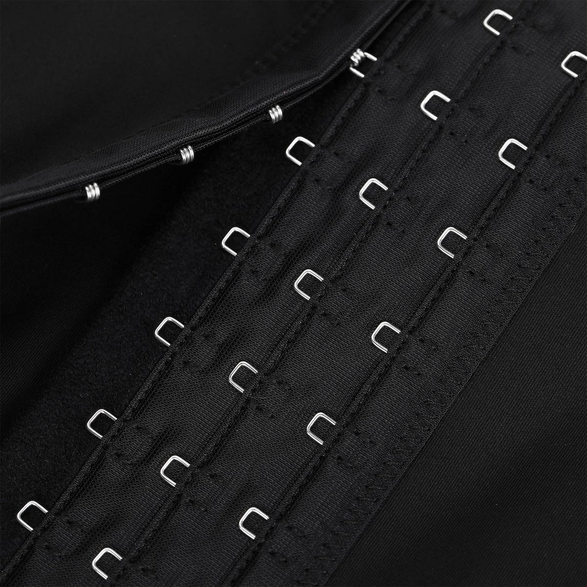 Shapewear 4-in-1 Waist Trainer Corset Bodysuit- Buttoned Tummy Control High Waist with Padded Bra