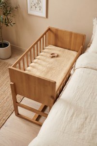 Woolen bottom / understop co-sleeper almond-merino wool-50x90cm