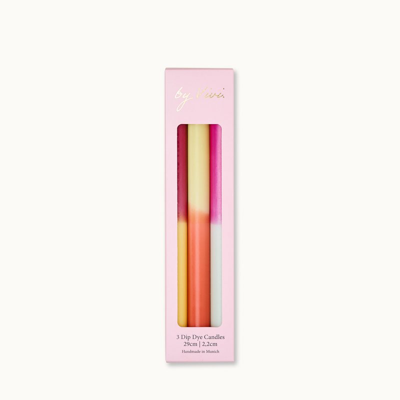 Dip Dye Kerzen Set: Tall Fall Edition
