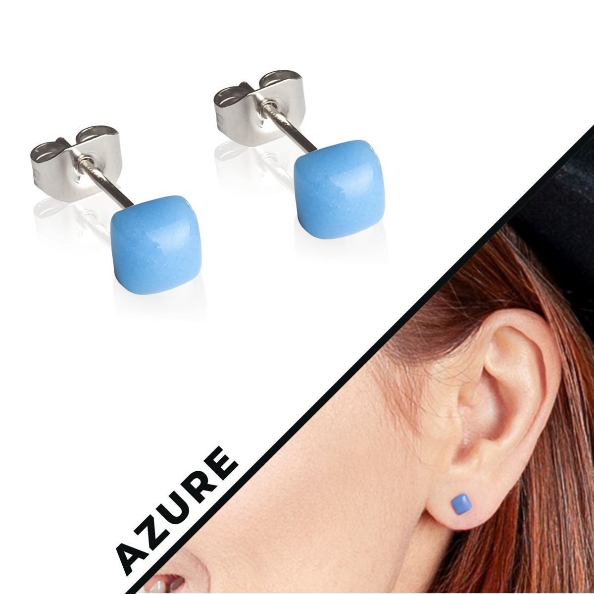 Azurblau