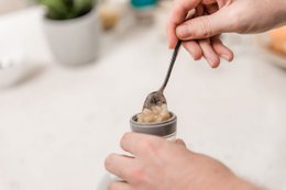 Silikone måleske 120ml Haakaa