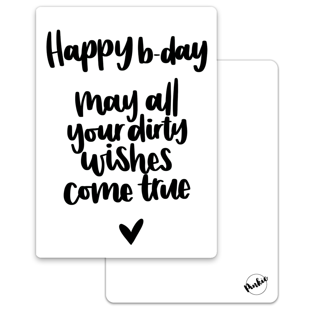 Kaart Happy B-day