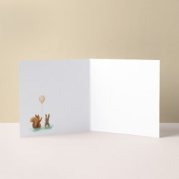 Lykønskningskort | Felt af forglemmigej