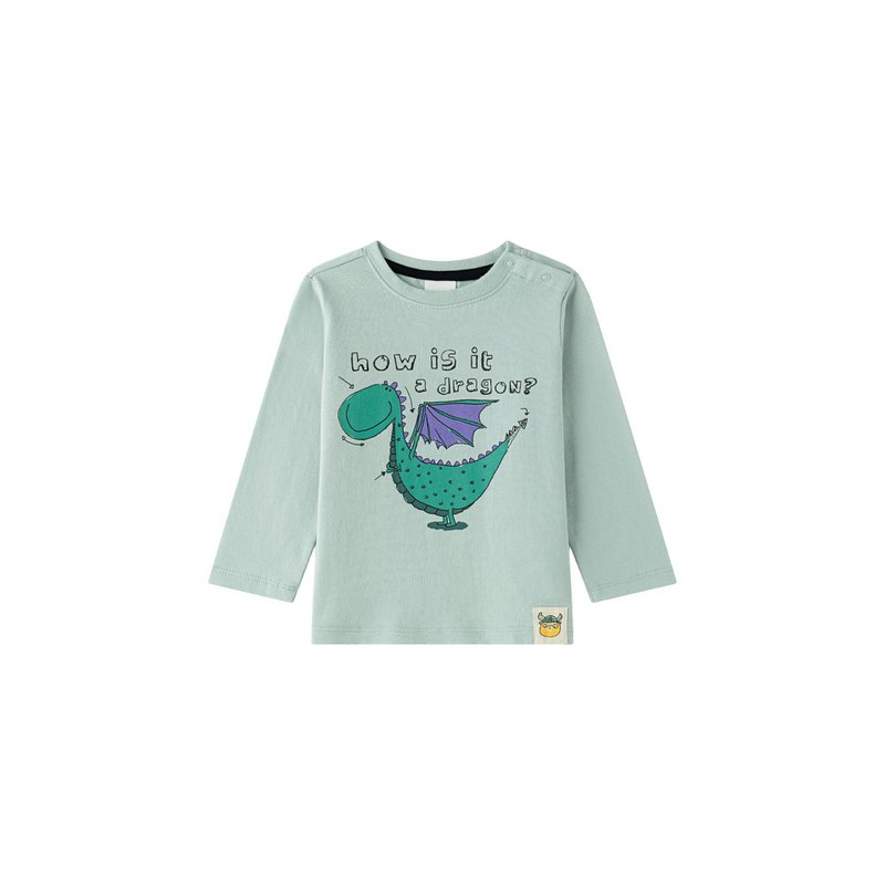 T-shirt dla chłopca z długim rękawem