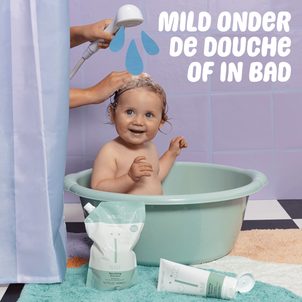 Naïf Voedende Shampoo voor Baby & Kids 30ml