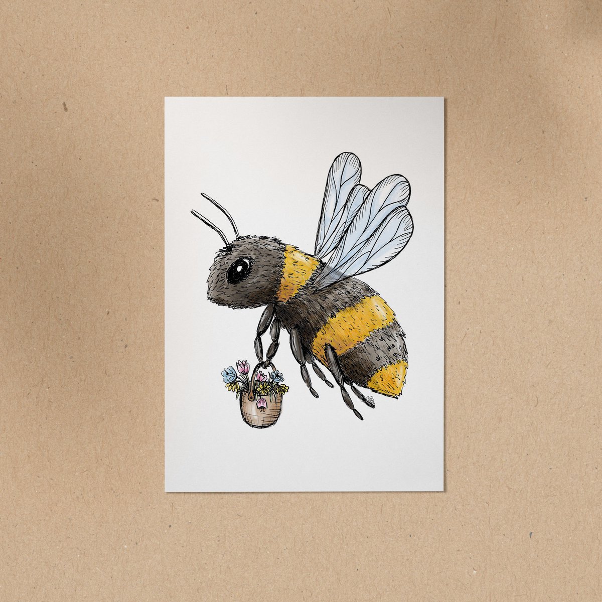 CARTE POSTALE | Abeille Suzy