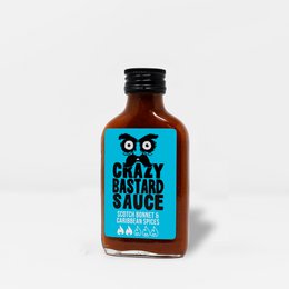 Salsa Picante Crazy Bastard - Scotch Bonnet y Especias Caribeñas 100ml