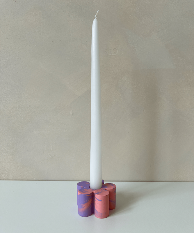 Flora Candle Holder - Swirl